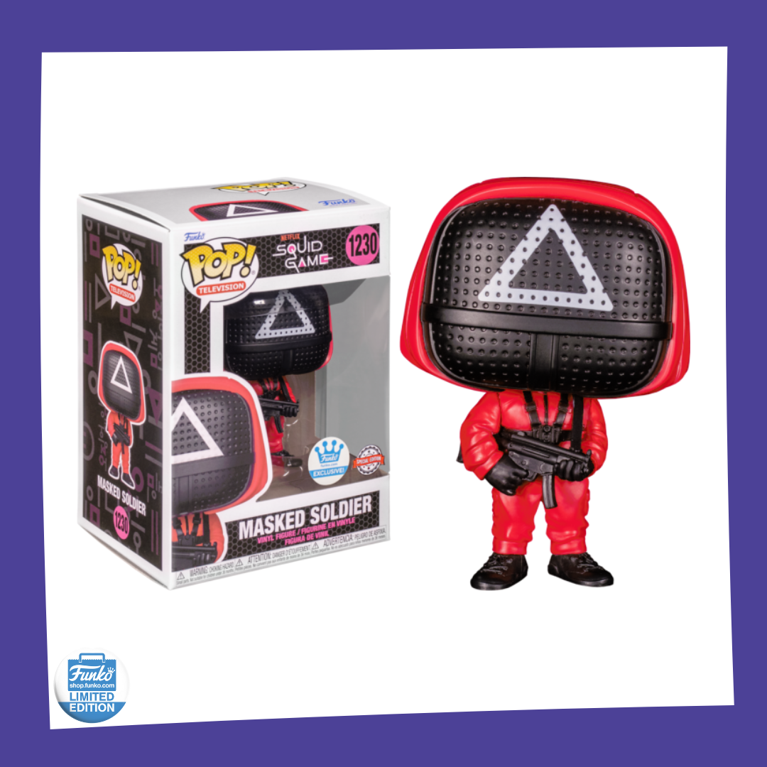 Funko POP! Squid Game - Triangle Masked Soldier 1230