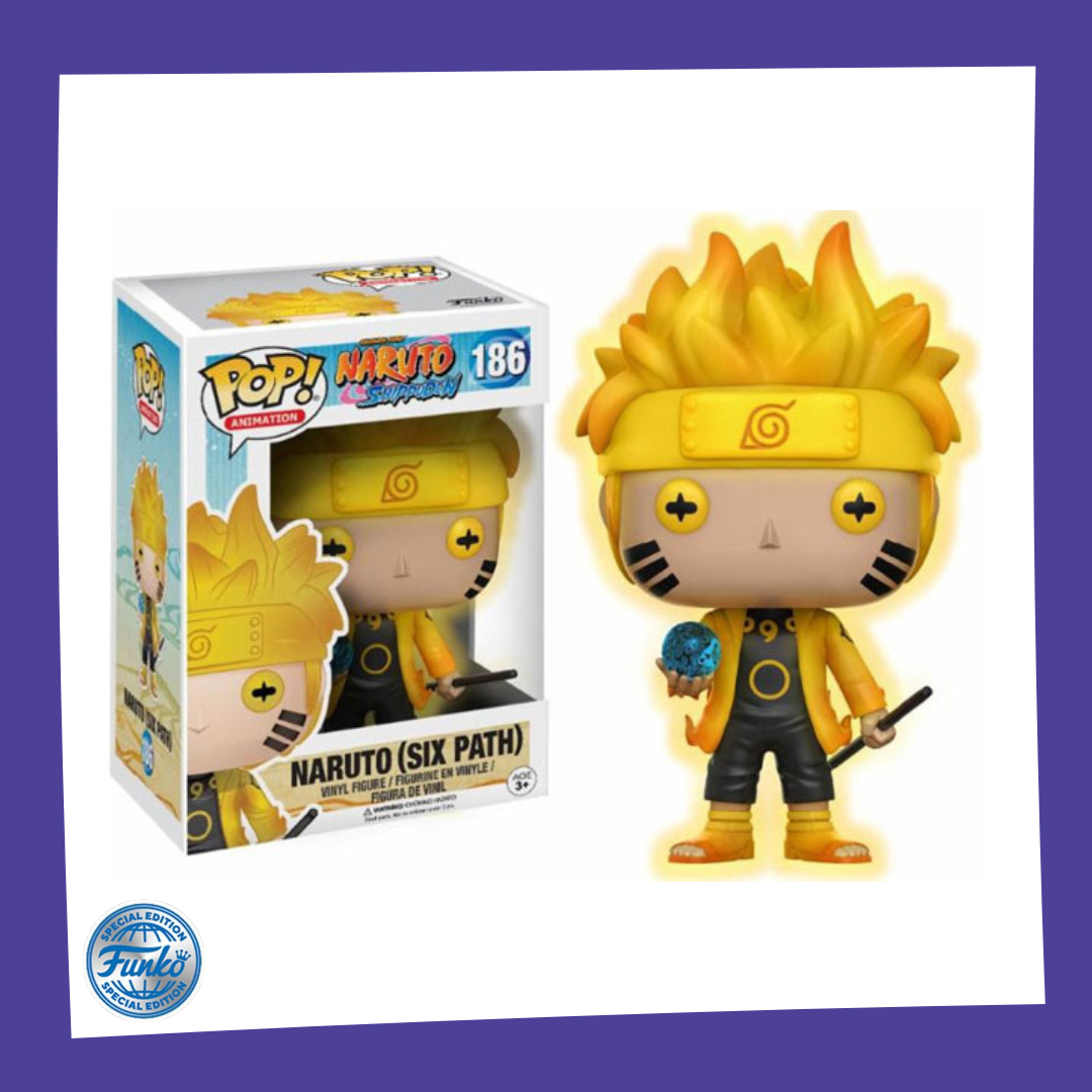 Funko POP! Naruto Shippuden - Naruto Six Path Glow in the Dark 186