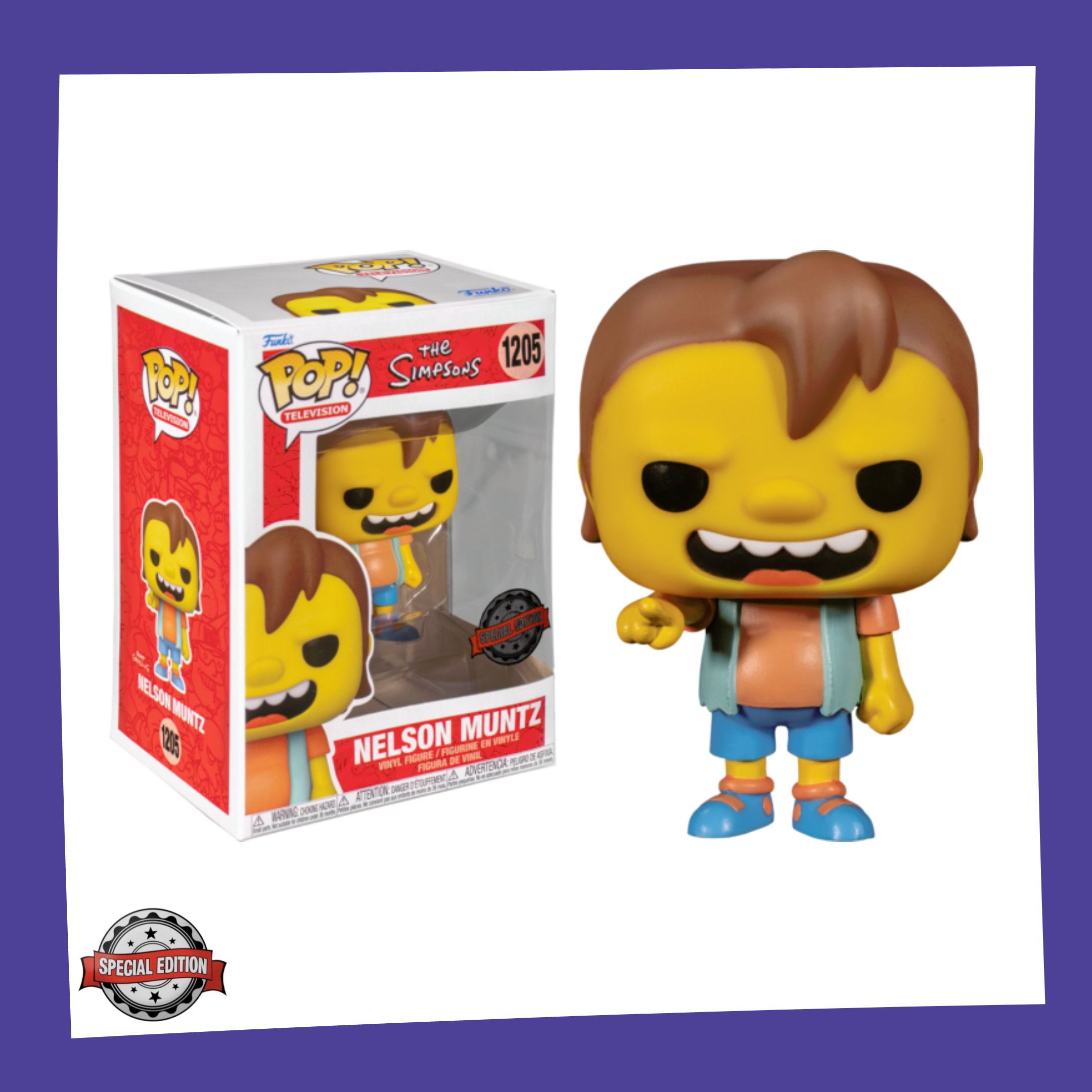 Funko POP! The Simpsons - Nelson Muntz 1205