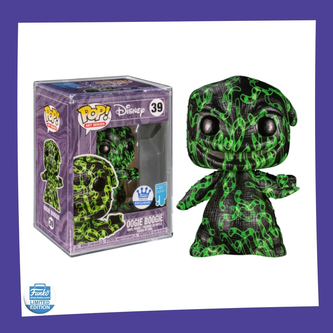 Funko POP! Disney - Oogie Boogie Art Series 39 + Hard Stack