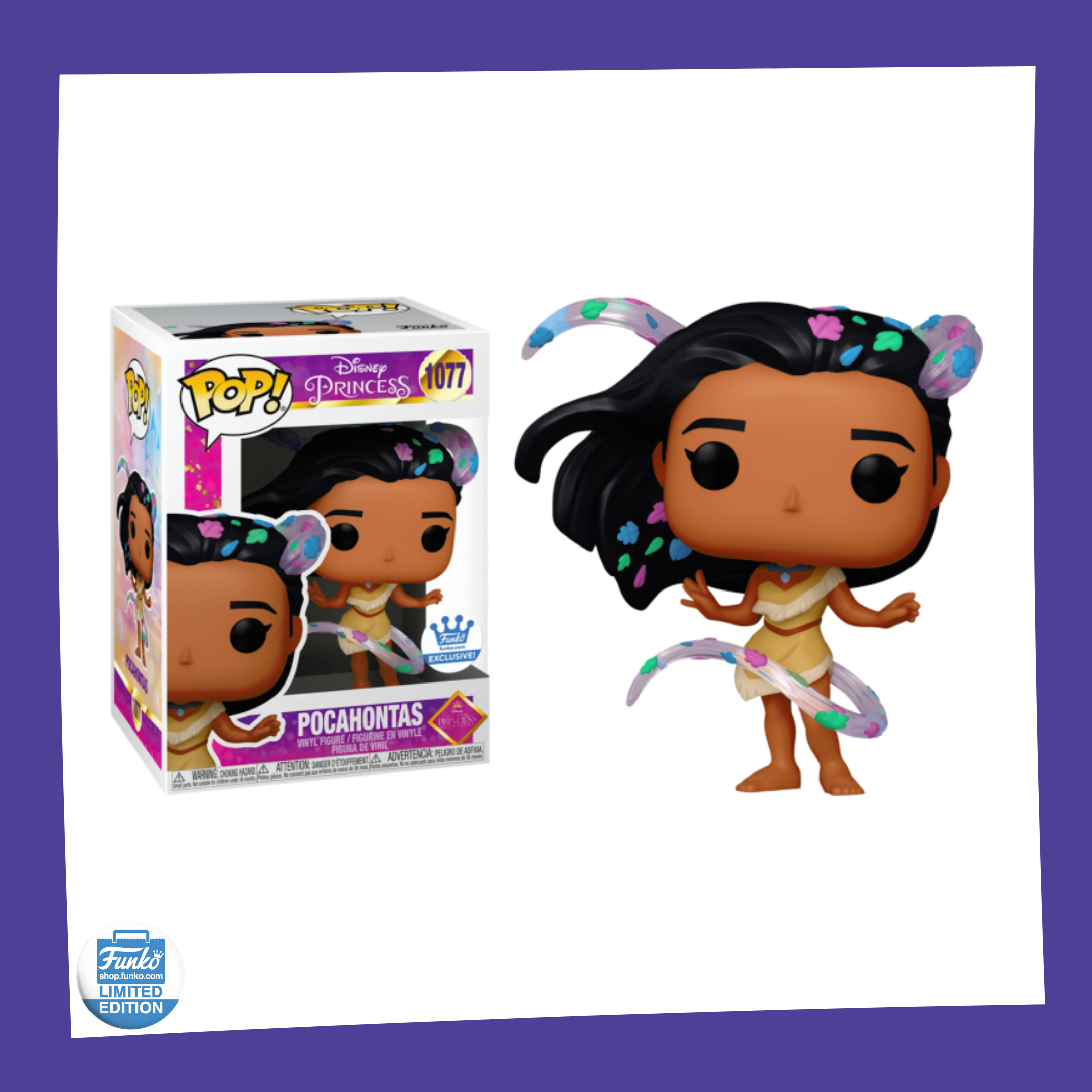 Funko POP! Pocahontas (Disney) - Pocahontas with Leaves 1077