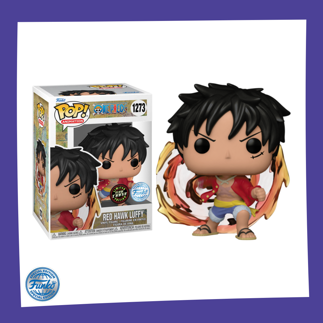 Funko POP! One Piece - Red Hawk Luffy 1273 (Chase Possible)