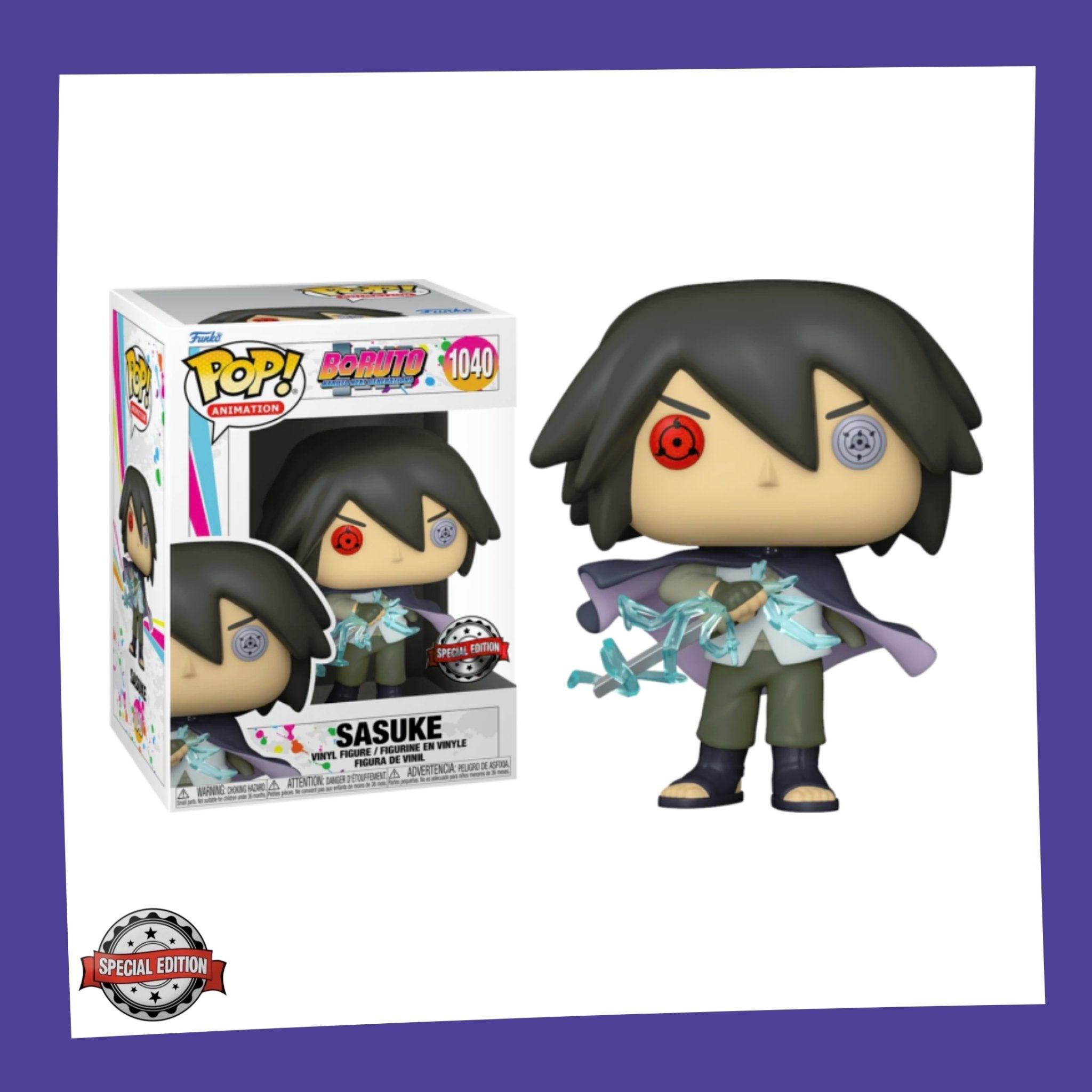 Sasuke sharingan sales pop figure