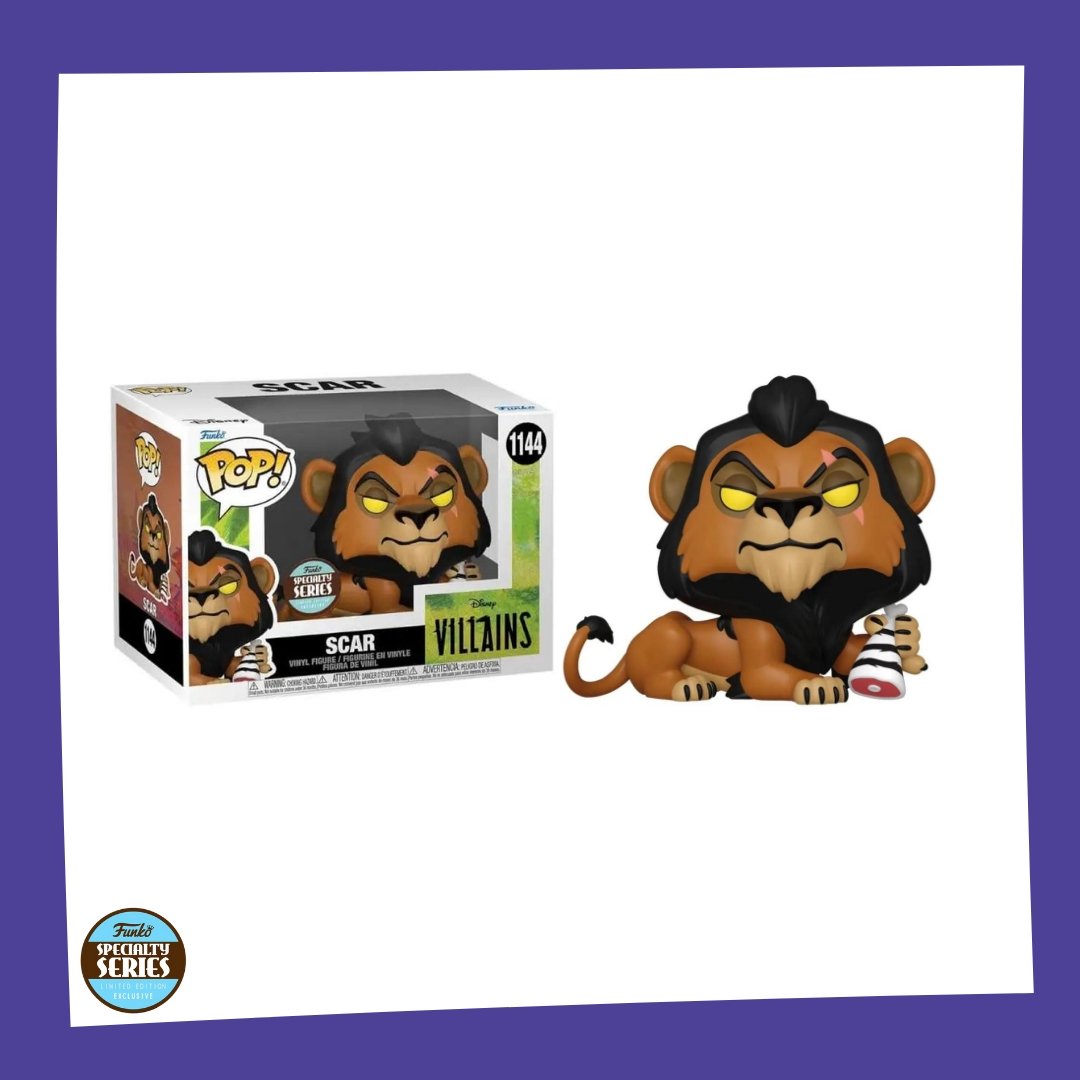 Funko POP! Disney Villains - Scar with Meat 1144