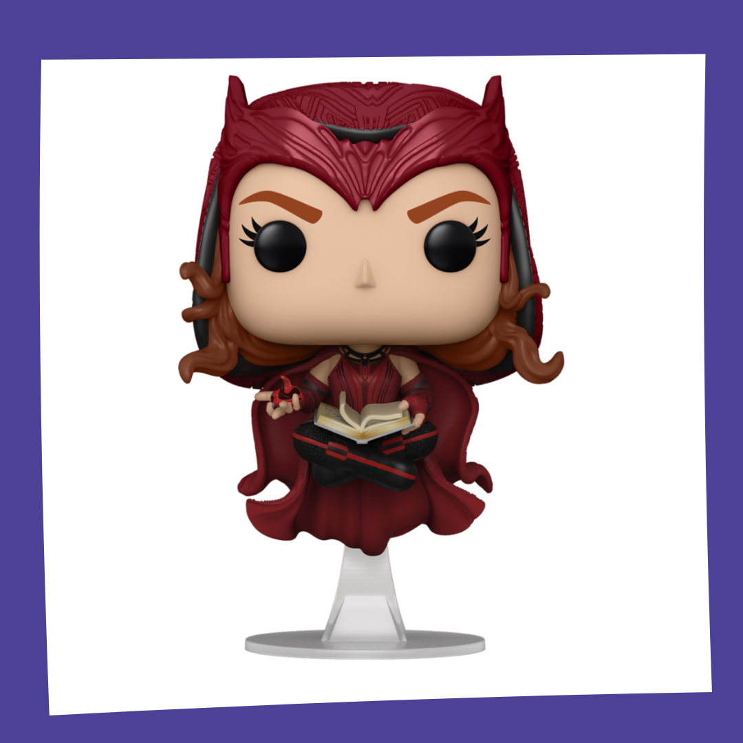 Funko POP! WandaVision - Scarlet Witch with Darkhold Book 823