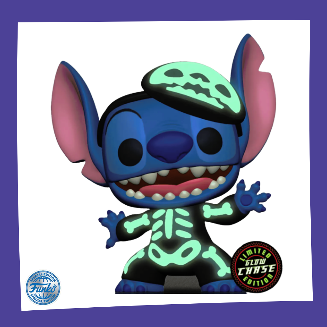 Funko POP! Lilo & Stitch - Skeleton Stitch 1234 (Chase Possible)