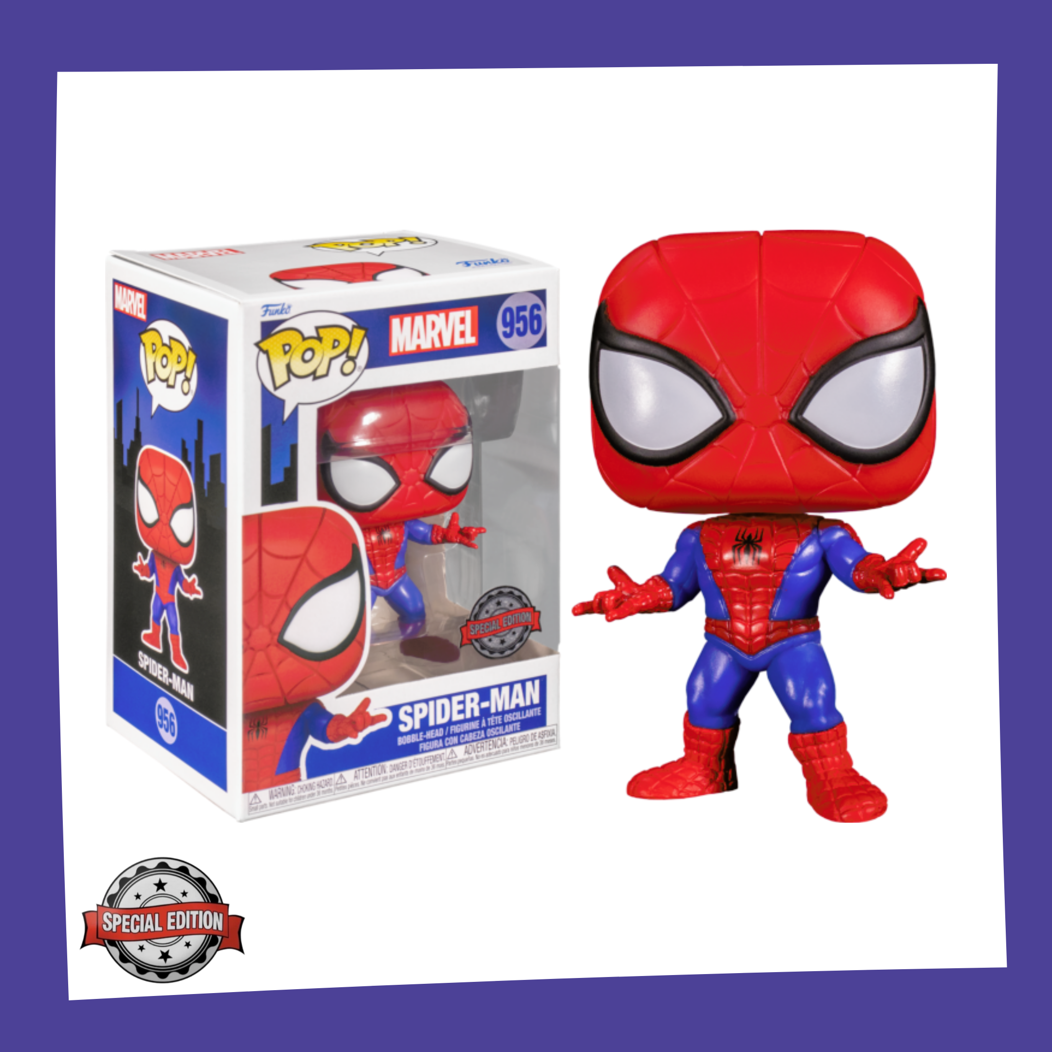 Funko POP! Spider-Man Animated Series Spider-Man 956 - Funky Merch