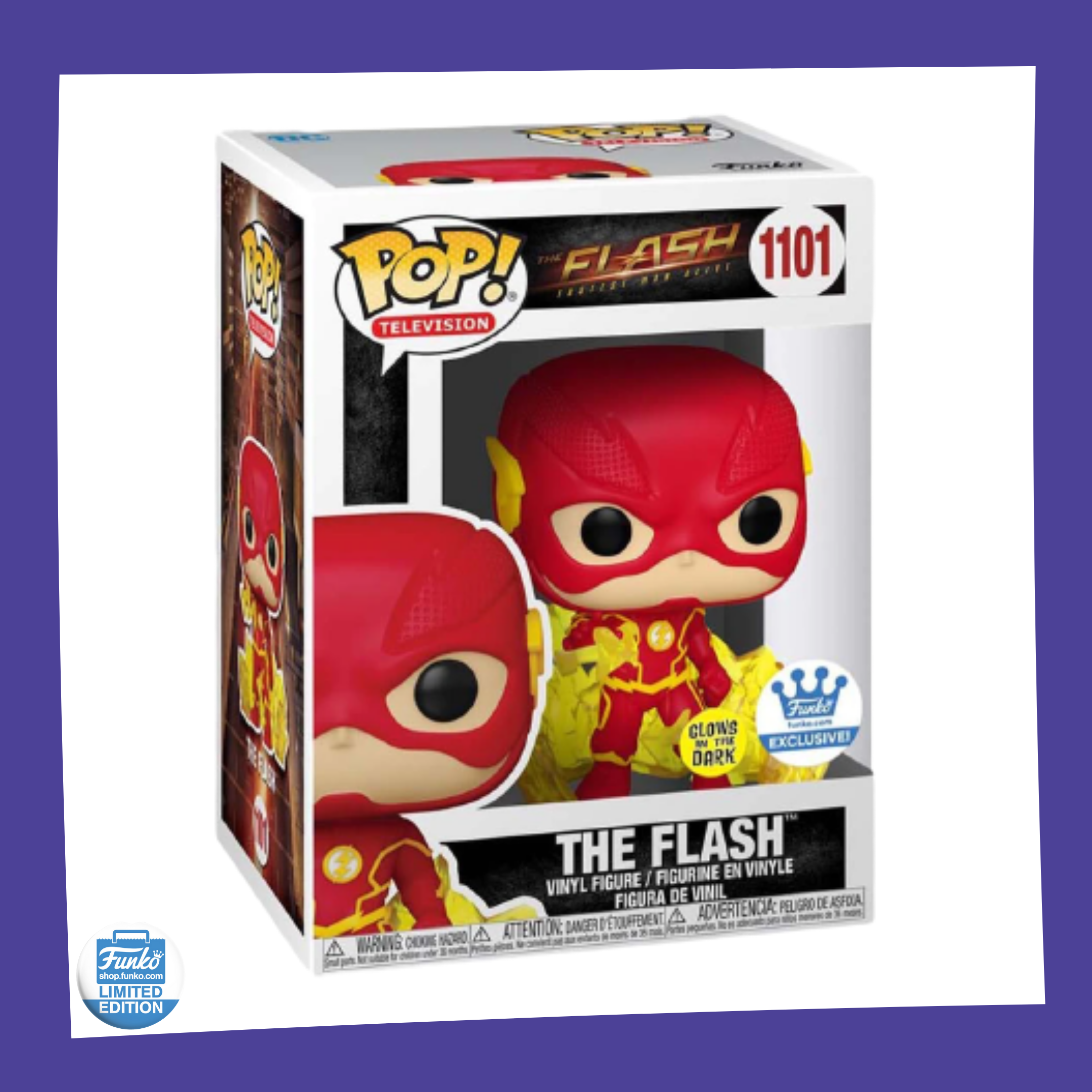 Funko POP! The Flash - The Flash Glow in the Dark 1101