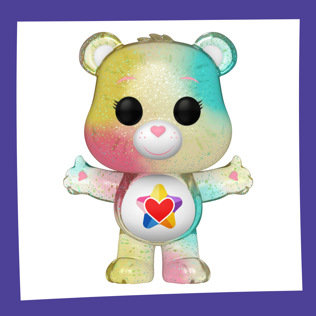 Funko POP! Care Bears 40th - True Heart Bear 1206 (Chase Possible)