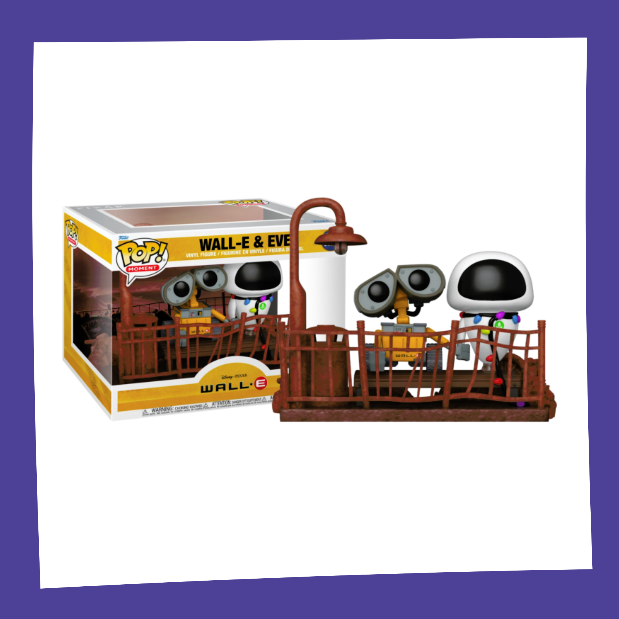 Funko POP! Wall-E (Disney/Pixar) - Wall-E & Eve 1119 Movie Moment