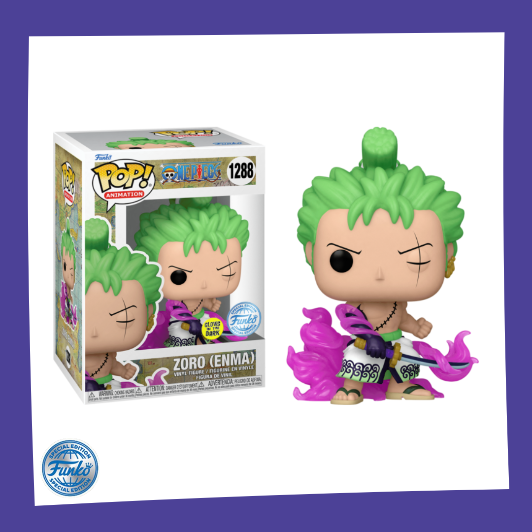 Funko POP! One Piece - Zoro Enma Glow in the Dark 1288